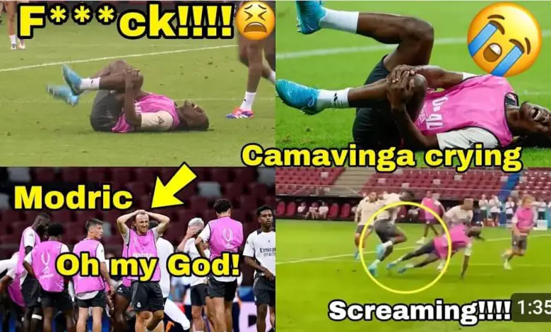 The Unexpected; Medical team finally reveals when Camavinga will be back from injury after Player sustained a career ending injury last night ahead of super cup final today.