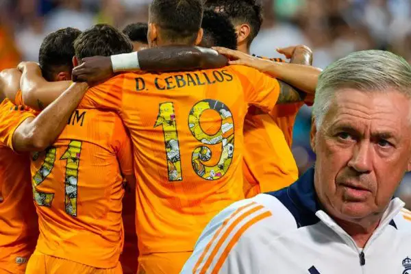 Ancelotti apologizes to him and tells him that he will start against Real Sociedad in the next match