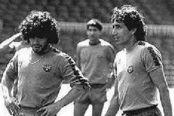 El Barأ§a brought together the Mأ،gico with Maradona
